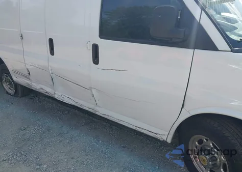 2015 GMC Savana 3500 Work Van from USA, damaged, VIN 1GTZ7UCG1F1110609